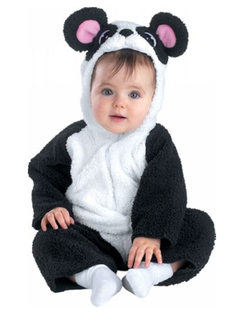 infant panda halloween costume