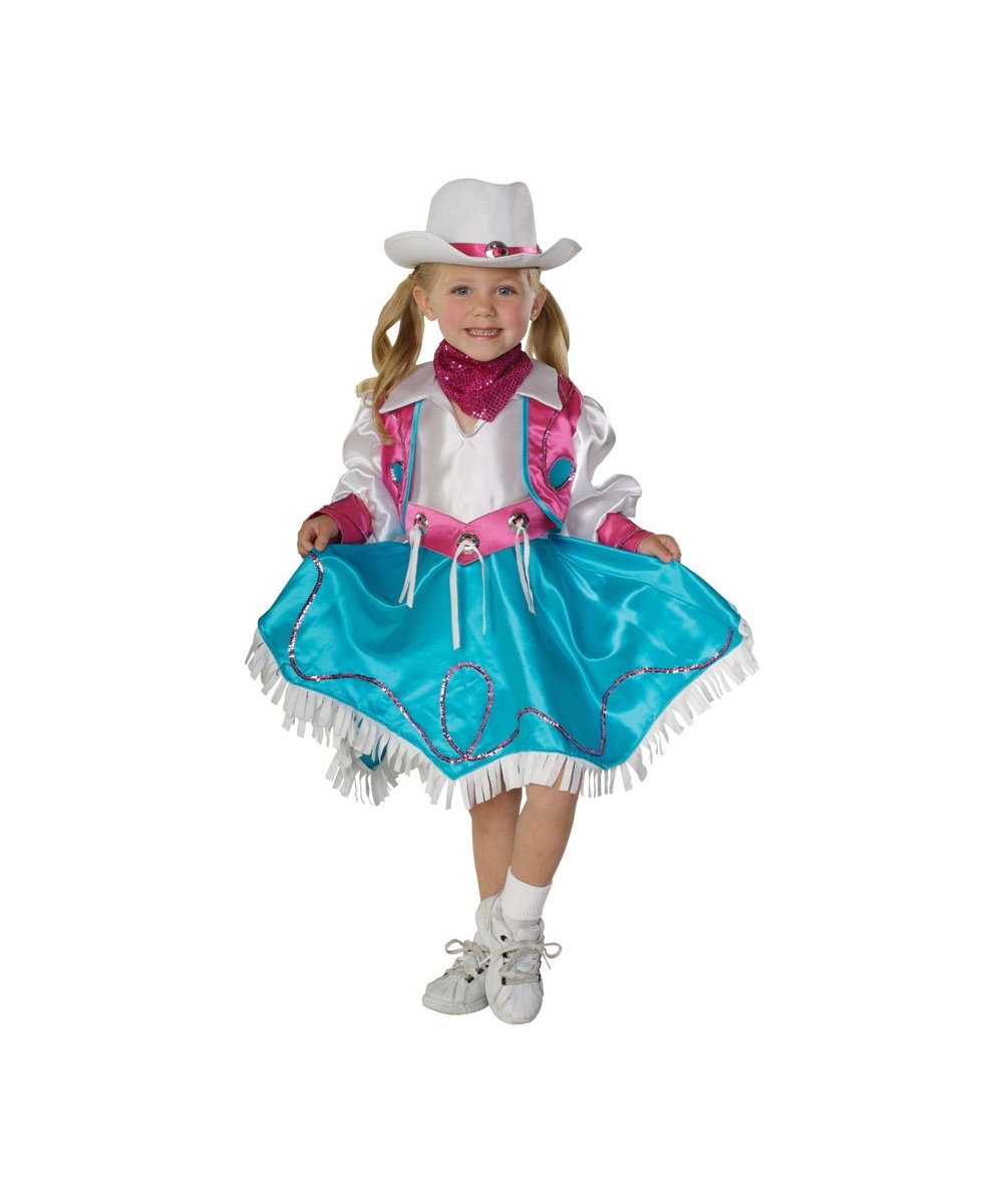  Rodeo Princess Kids Costume