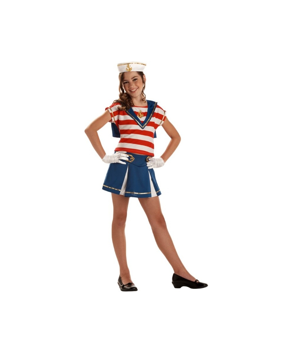 Sassy Sailorette Costume - Kids Halloween Costumes