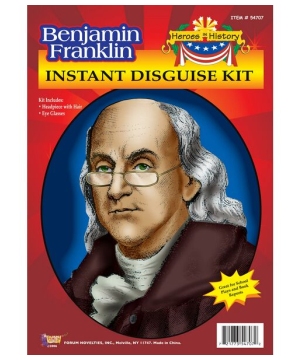 Heroes in History Benjamin Franklin Costume Kit