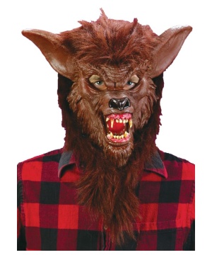 Werewolf Adult Mask deluxe Accessory