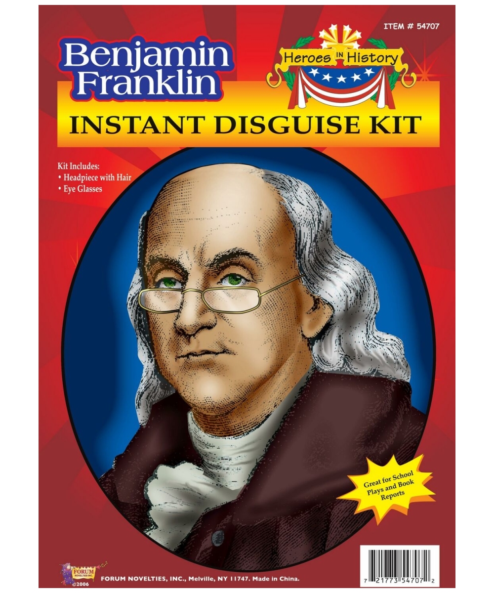  Benjamin Franklin Costume Kit