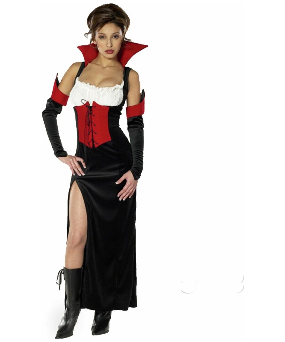 Adult Countess Carmella Vampire Halloween Costume - Women