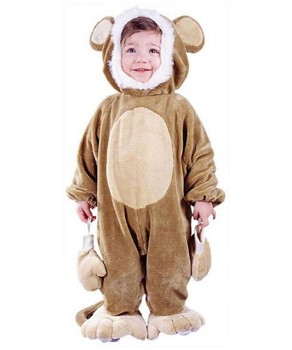  Cuddly Monkey Baby Costume