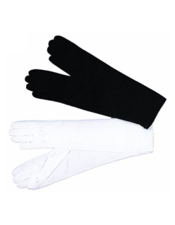 Gloves Elbow Length Black