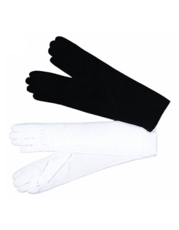  Gloves Elbow Length White