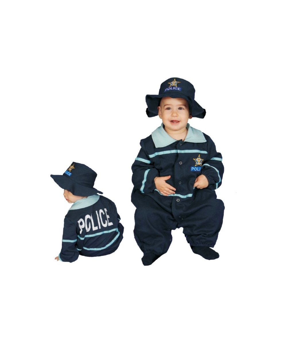  Police Officer Baby Costume