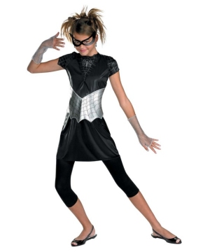Black Suited Spider Girl Teen Costume