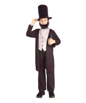  Boys Abraham Lincoln Costume