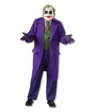 Adult Twisted Joker Jester Costume - Men Costumes