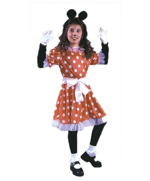 Miss Mouse Girls Costume
