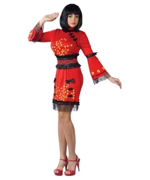  Oriental China Doll Women Costume