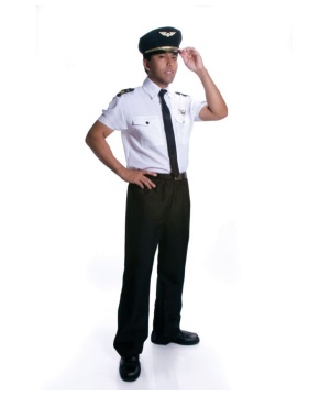  Pilot Men Costume
