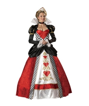 Queen of Hearts Womens Costume deluxe