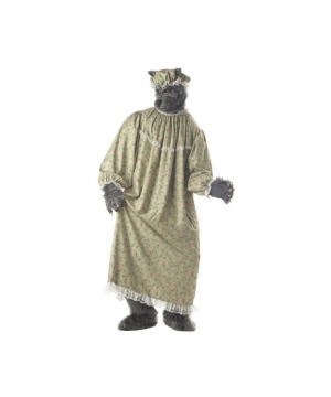 Wolf Granny Adult Costume