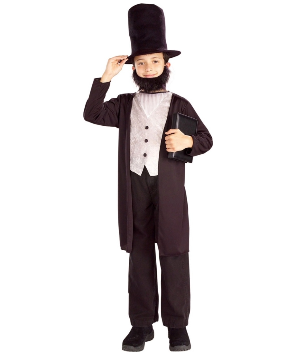  Boys Abraham Lincoln Costume