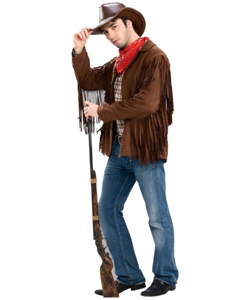 Cowboy Buffalo Bill Adult Costume - Men Cowboy Halloween Costumes