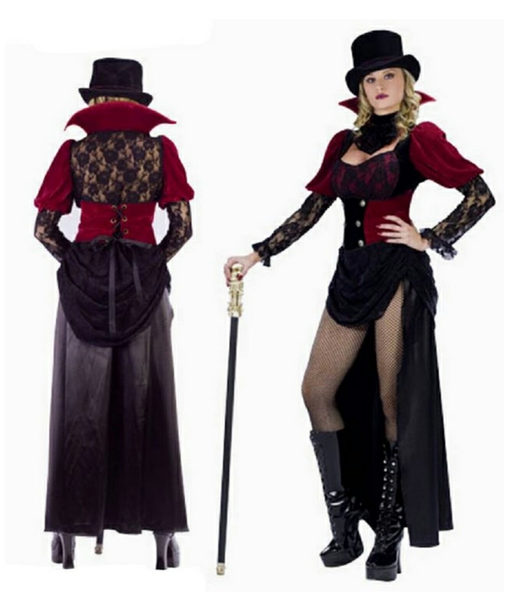  Burlesque Victorian Vampiress Costume