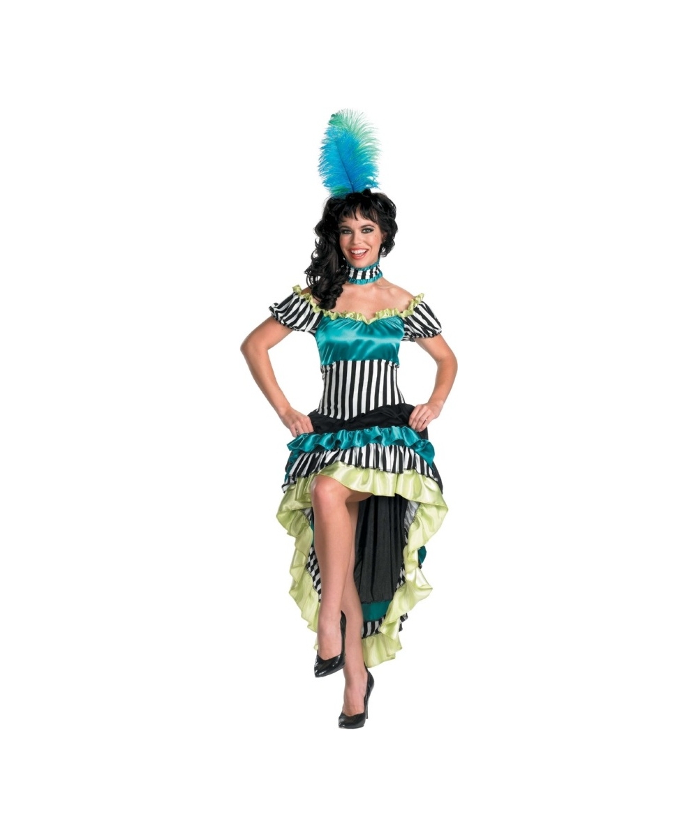 Women's Cancan Dancer Adult Costume