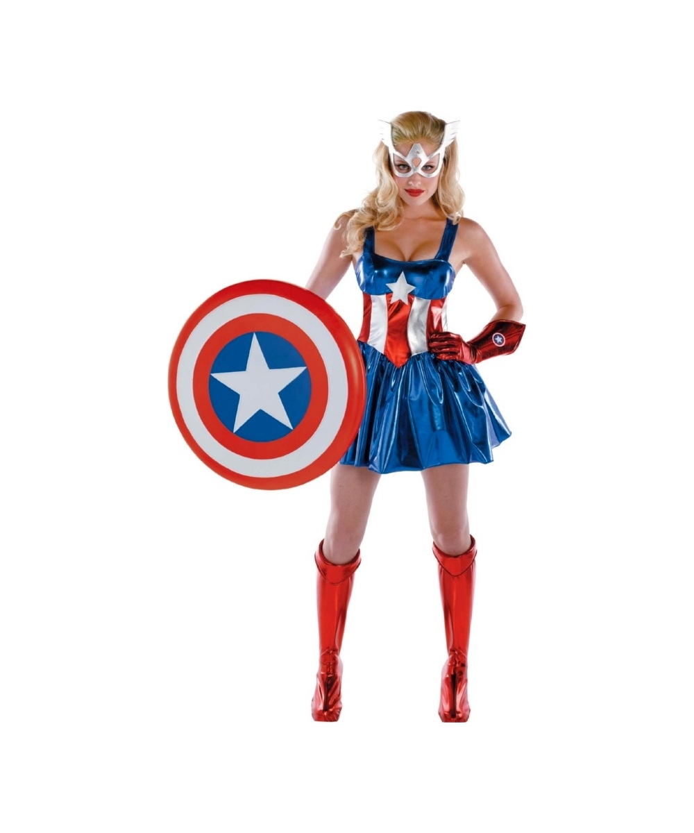  Captain America Women Costume