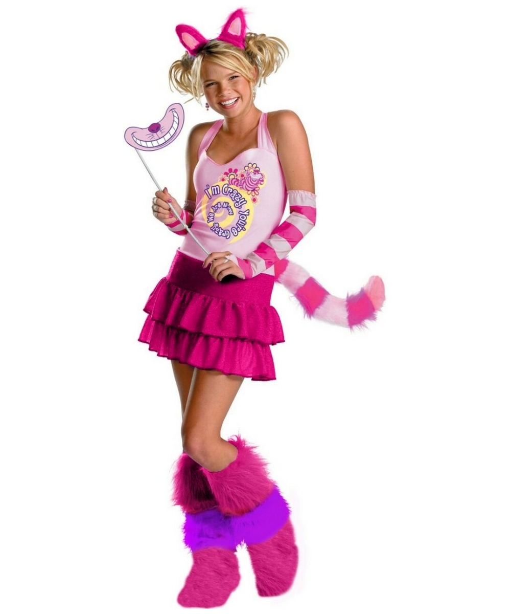The Cheshire Cat Kids Disney Girl Costume Halloween Costume