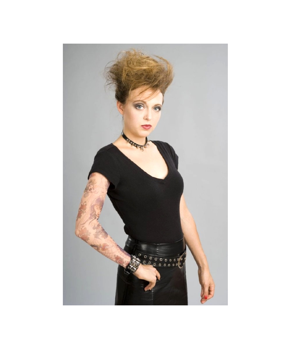 Dark Magic Lady Tattoo Sleeve