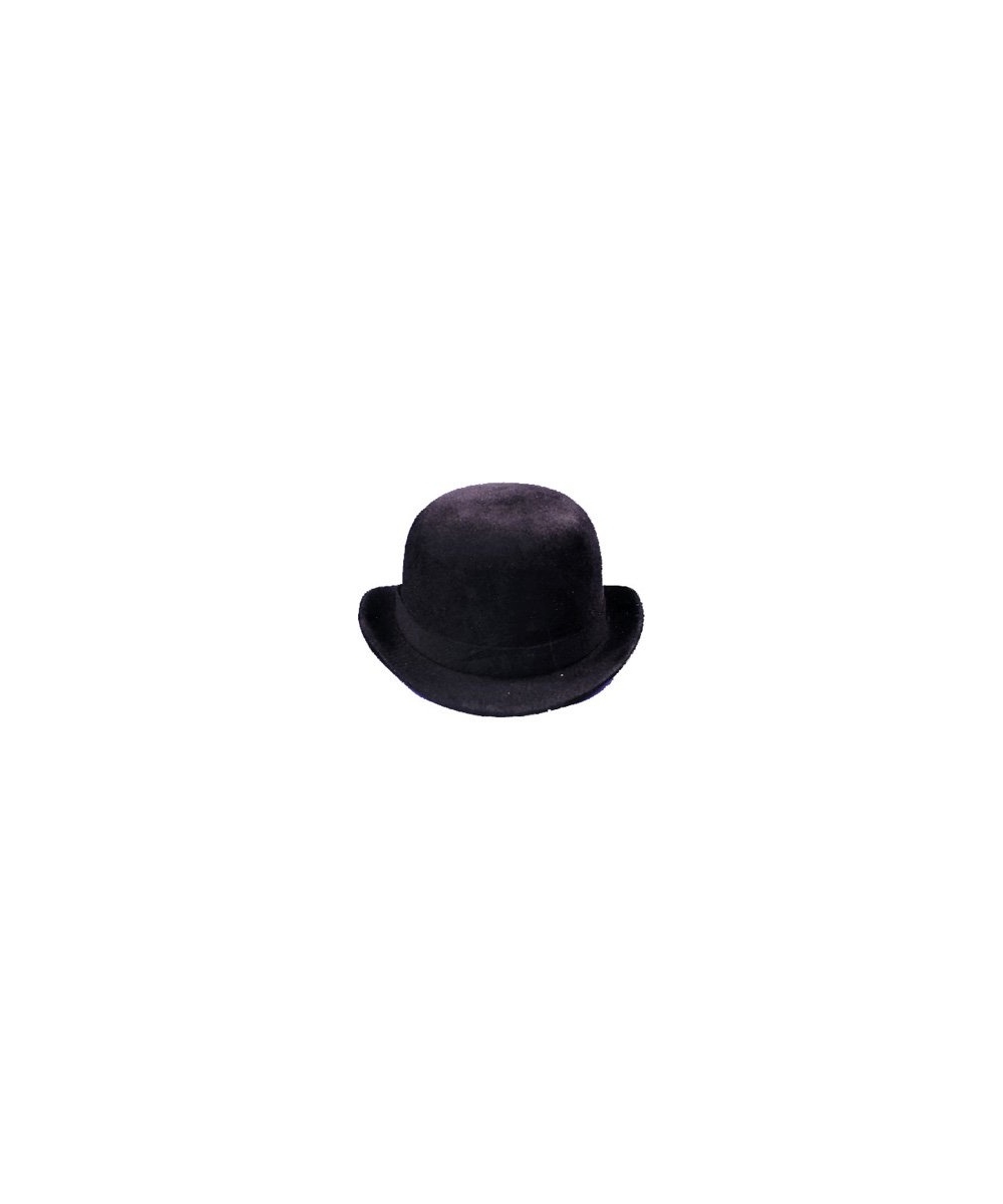 Derby Hat Black - Halloween Costume Hats