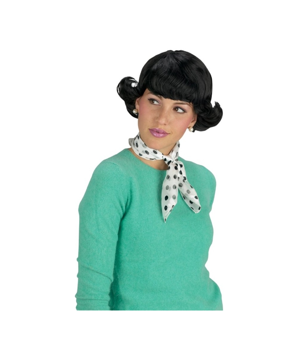  Flip Mini Black Wig