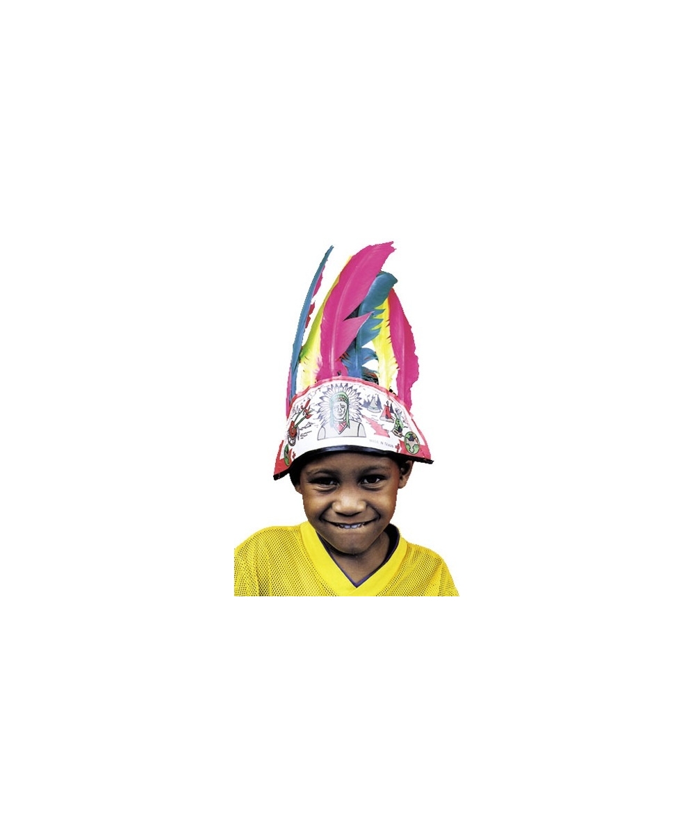  Indian Headdress Child