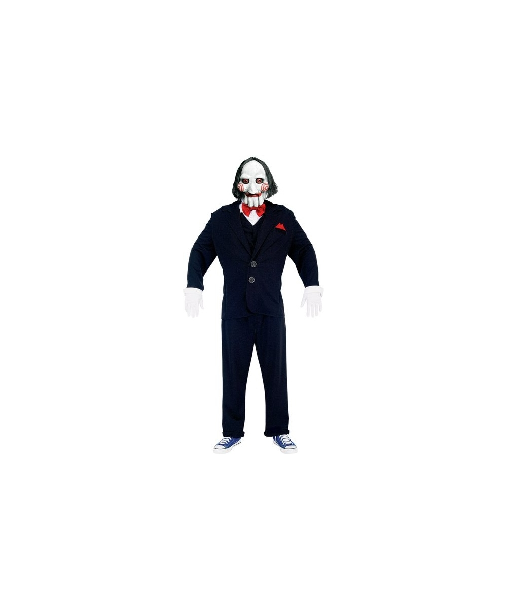 Adult Saw Puppet  Scary  Halloween  Costume  Men  Costumes 