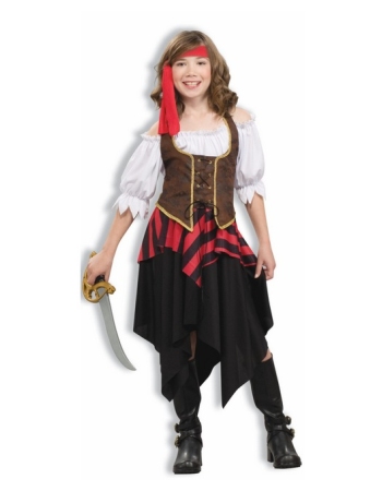 Kids Pirate Girl Costume - Girls Halloween Costumes