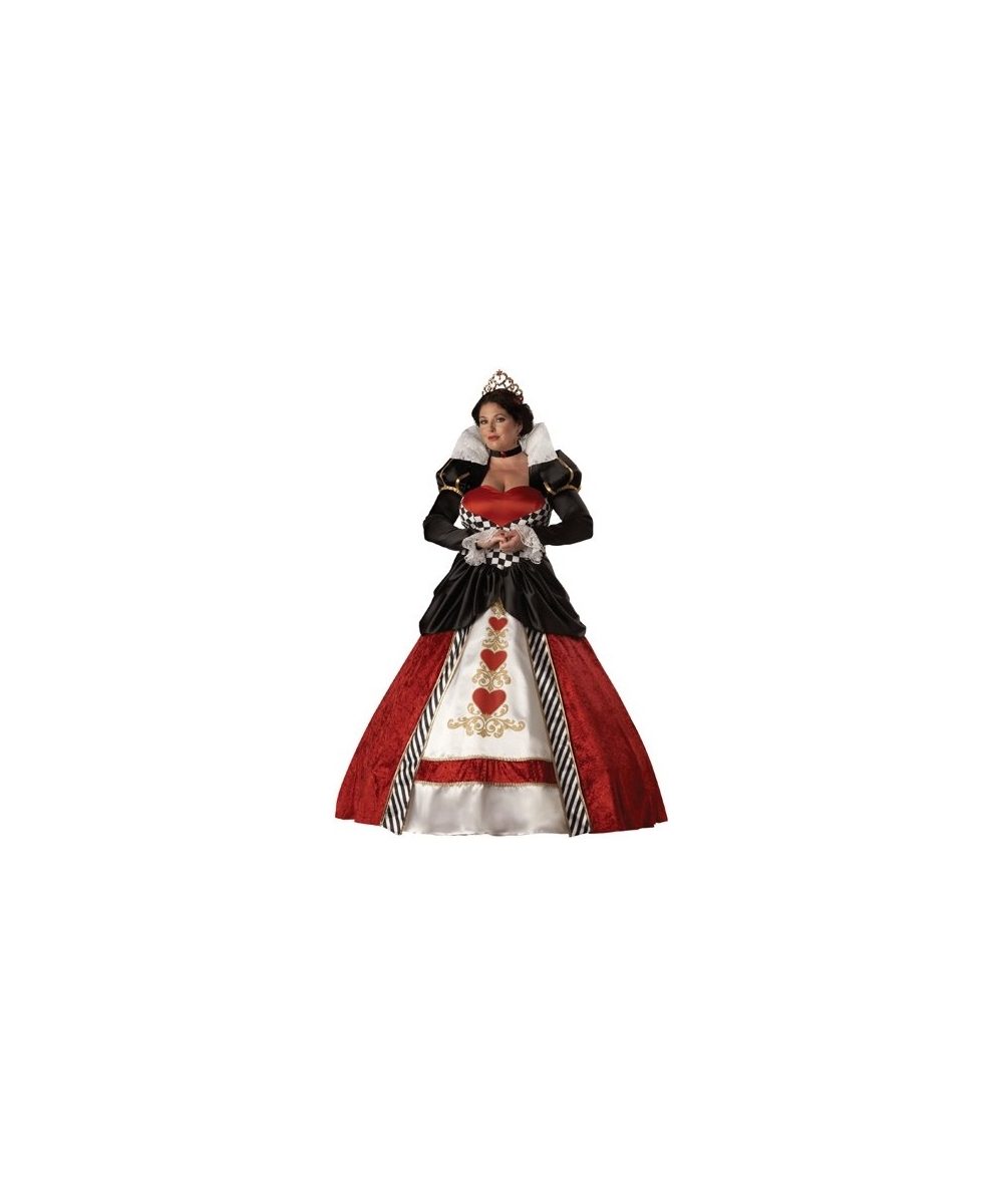  Queen of Hearts plus size Women Costume