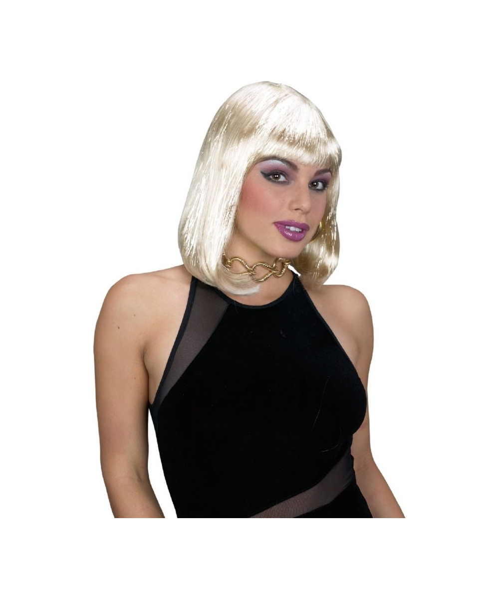  Tinsel Bob Blonde Wig