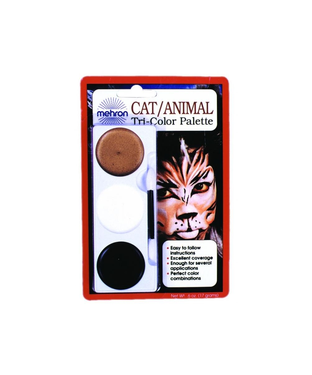  Tri Color Palette Cat Animal