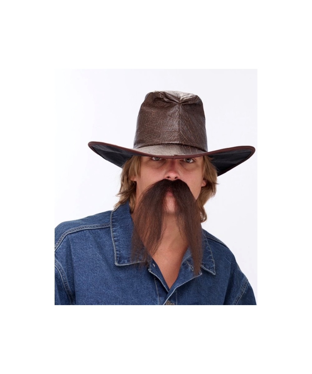  Western Brown Mustache