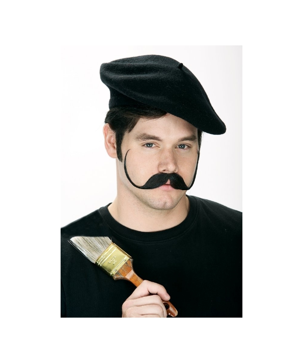 Mustache Wired Artiste - Men Halloween Costume