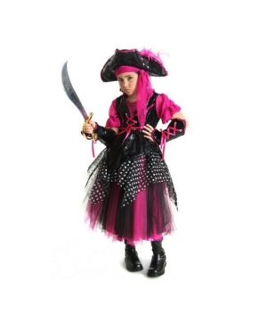  Caribbean Pirate Kids Costume