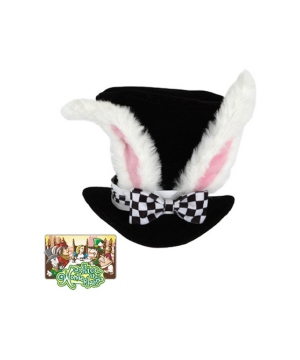 Alice in Wonderland Classic White Rabbit Adult Hat