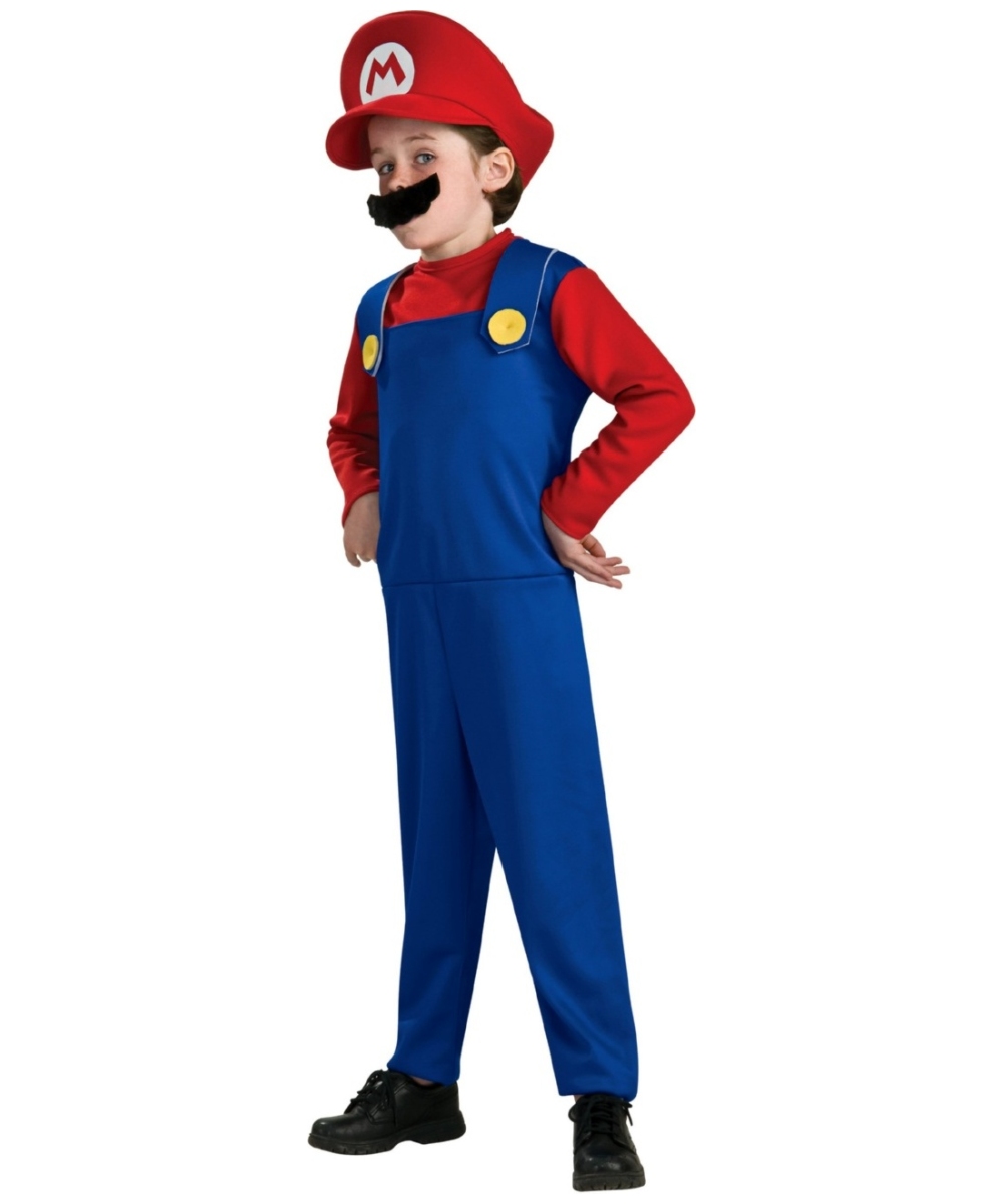 Mario Kids Costume - Boy Mario Costumes