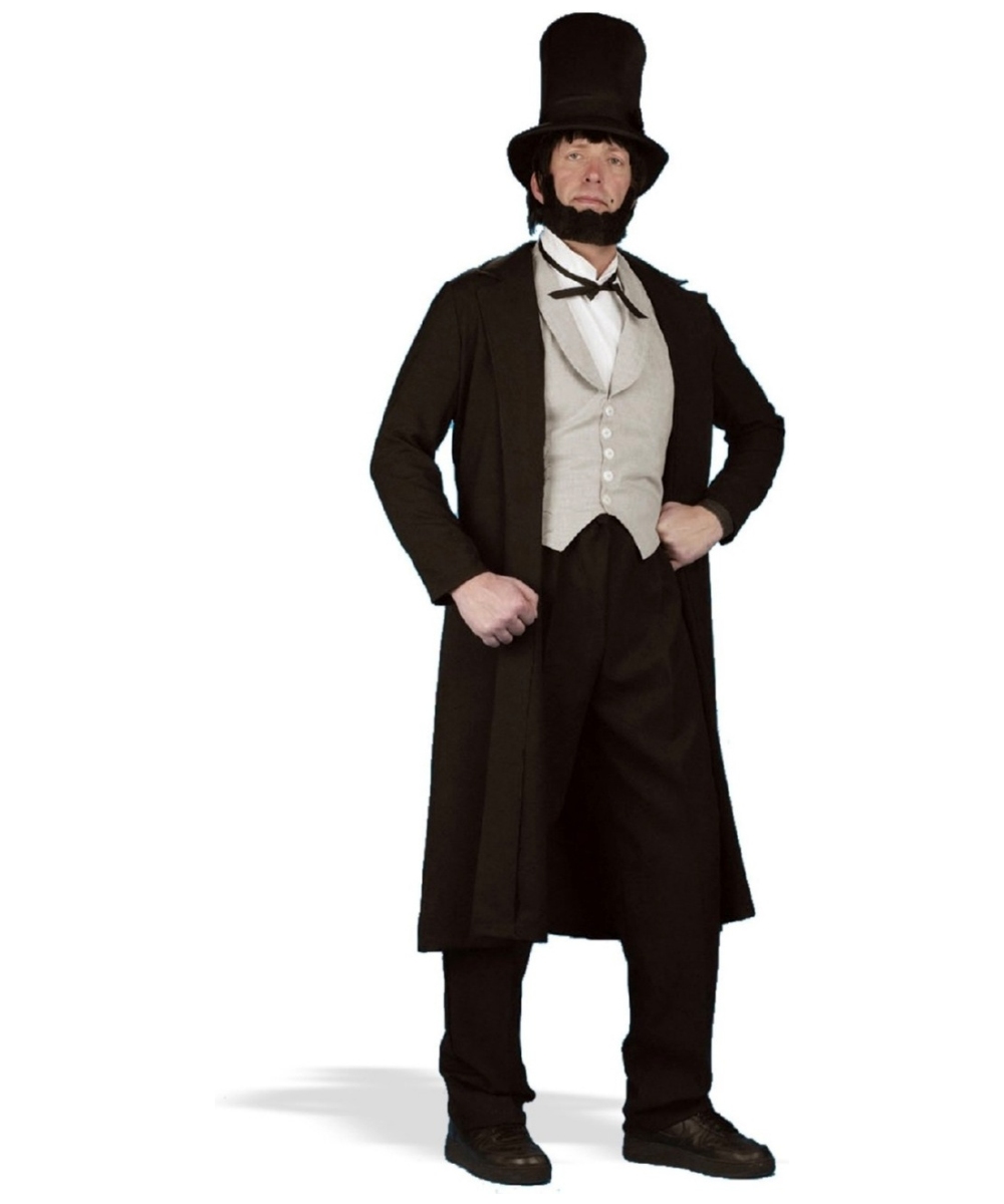 Adult Abraham Lincoln Costume - Men Costume