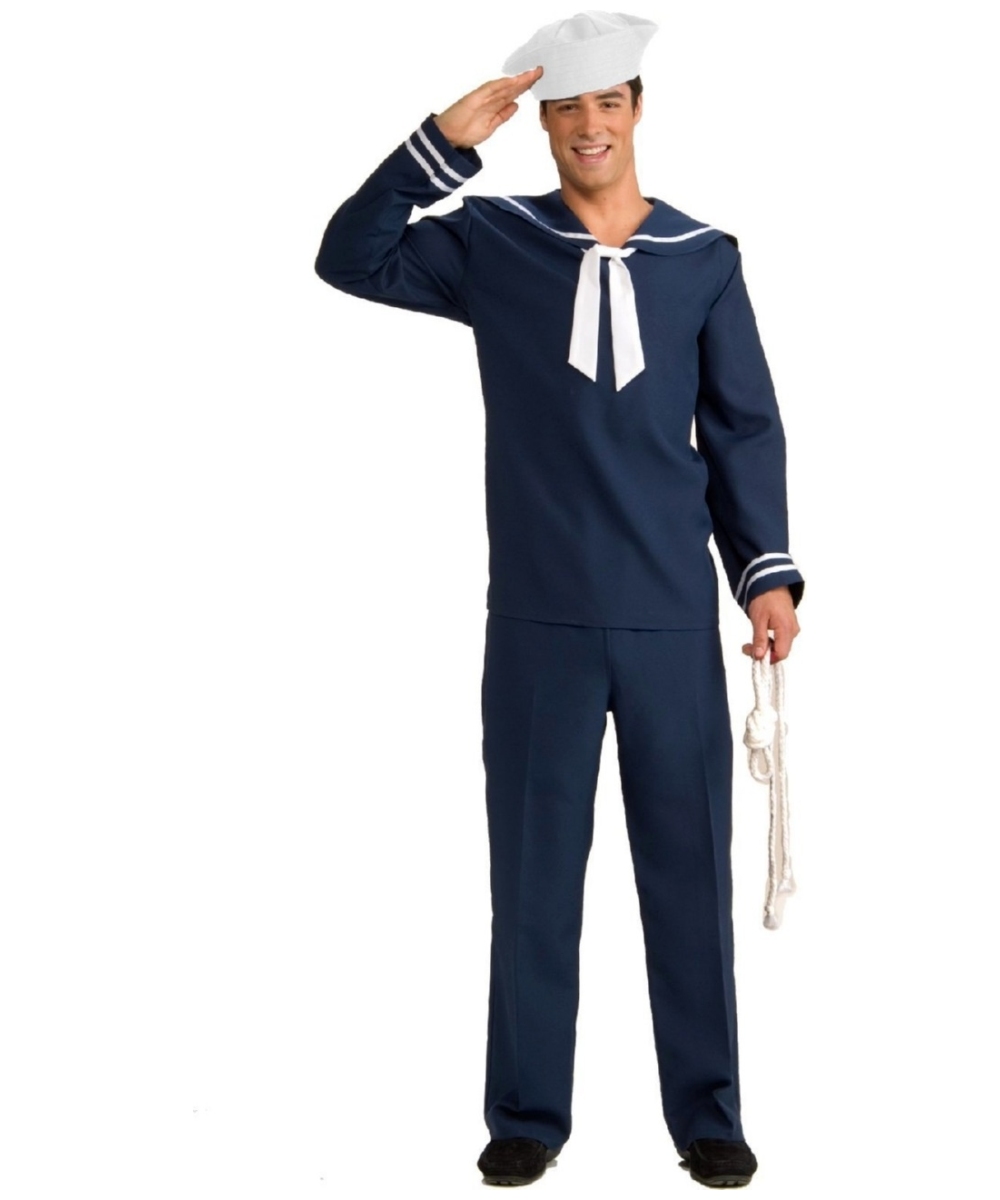 Sailor Ahoy Matey Adult Costume Men Sailor Costumes 3642