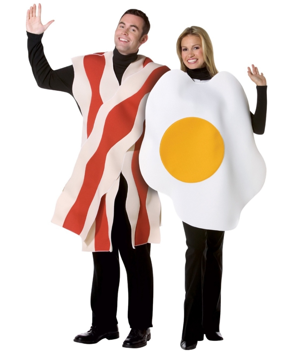  Bacon Eggs Couples Costume