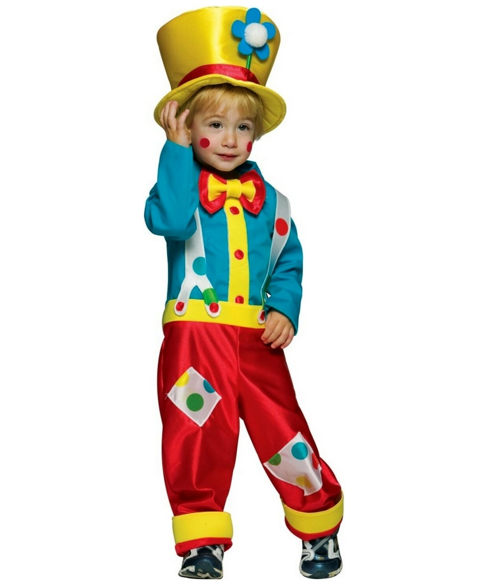  Boys Clown Baby Costume