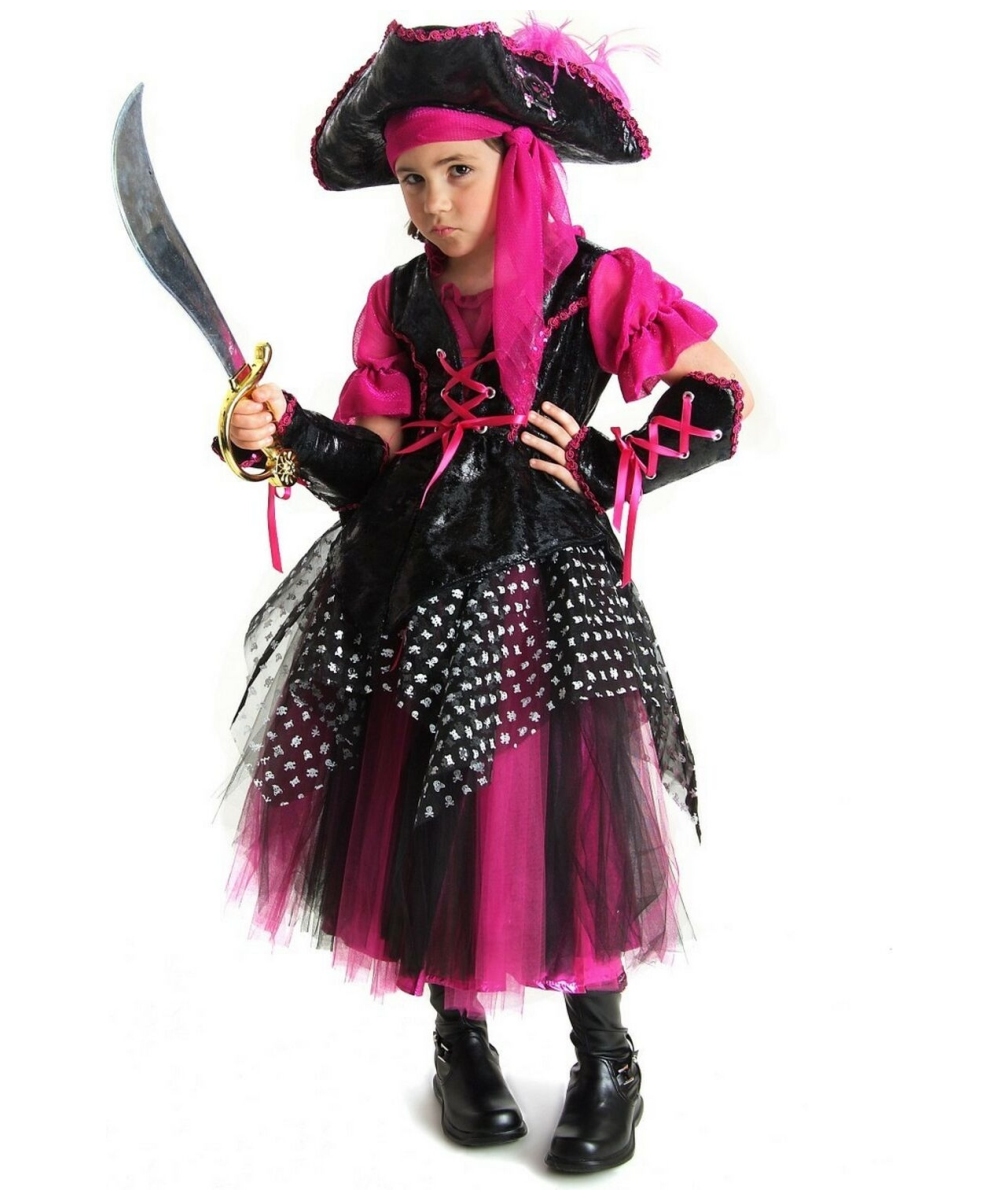  Caribbean Pirate Kids Costume