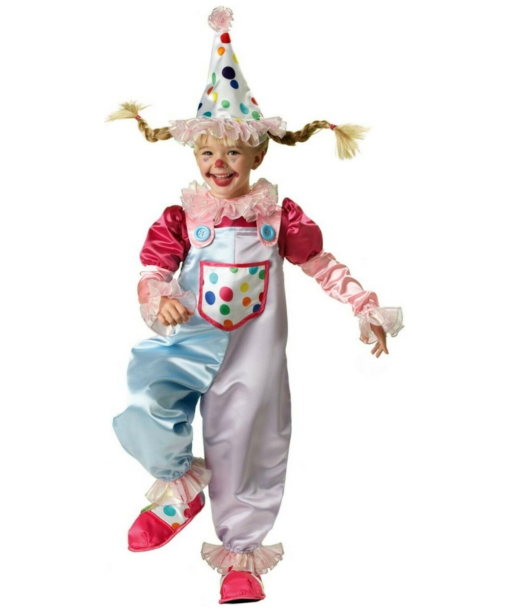 and Small Childs Clown Cutie Costume size XS 6 4 
