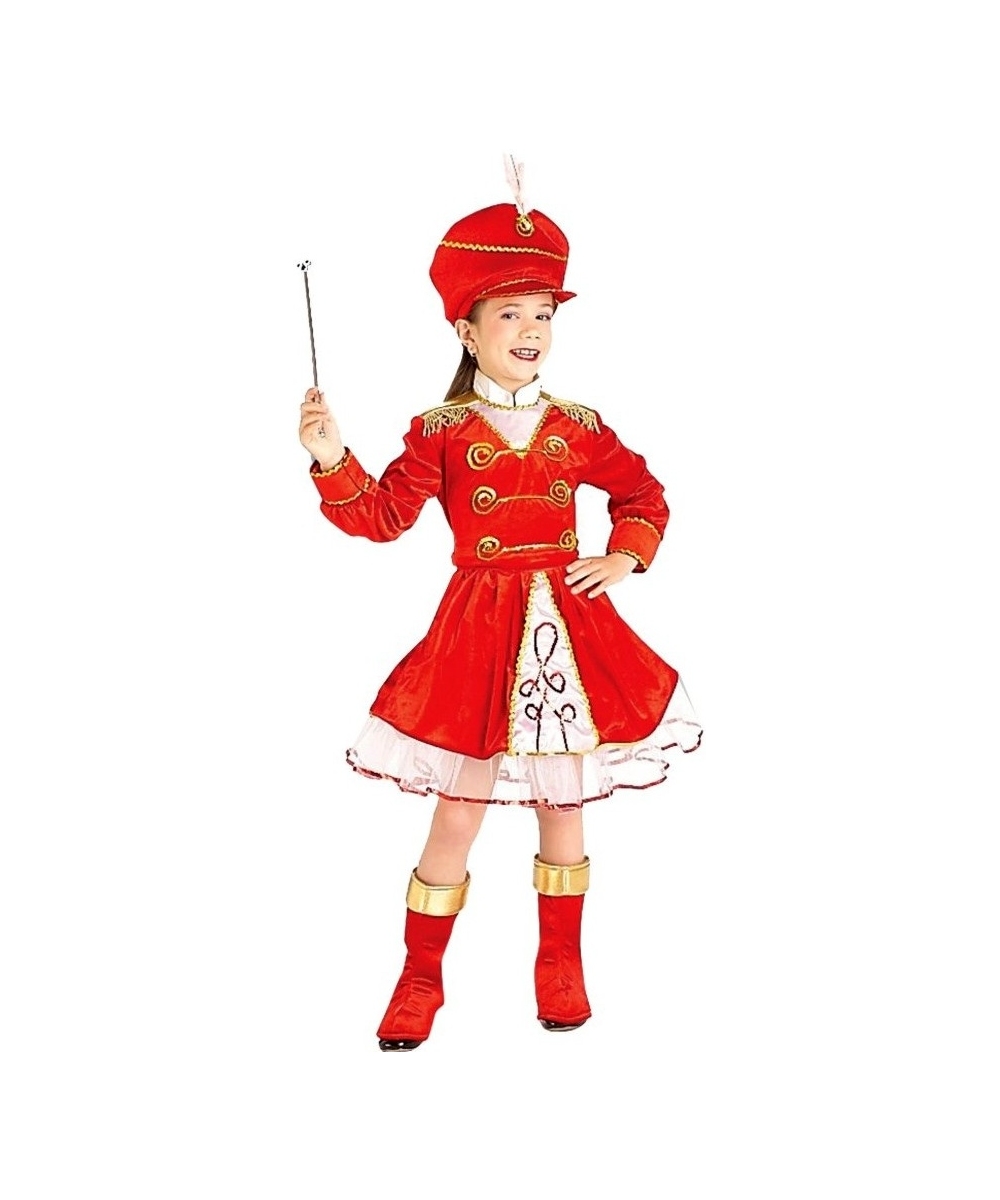  Loloda Kids Boys/Girls Drum Majorette Costume Red Marching Band  Uniform Halloween Tassels Coat Jacket : Clothing, Shoes & Jewelry