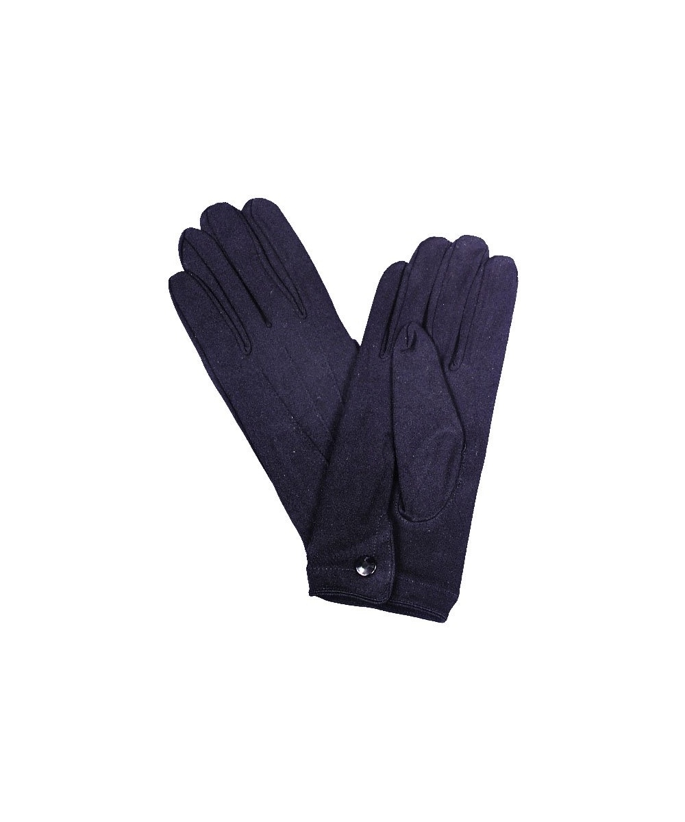 Gloves Nylon Snap Mens Black
