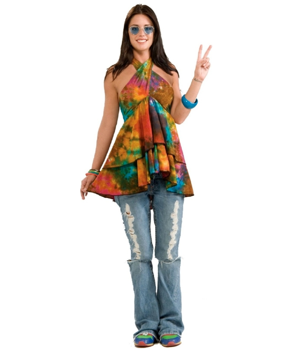  Halter Ruffle Top Costume