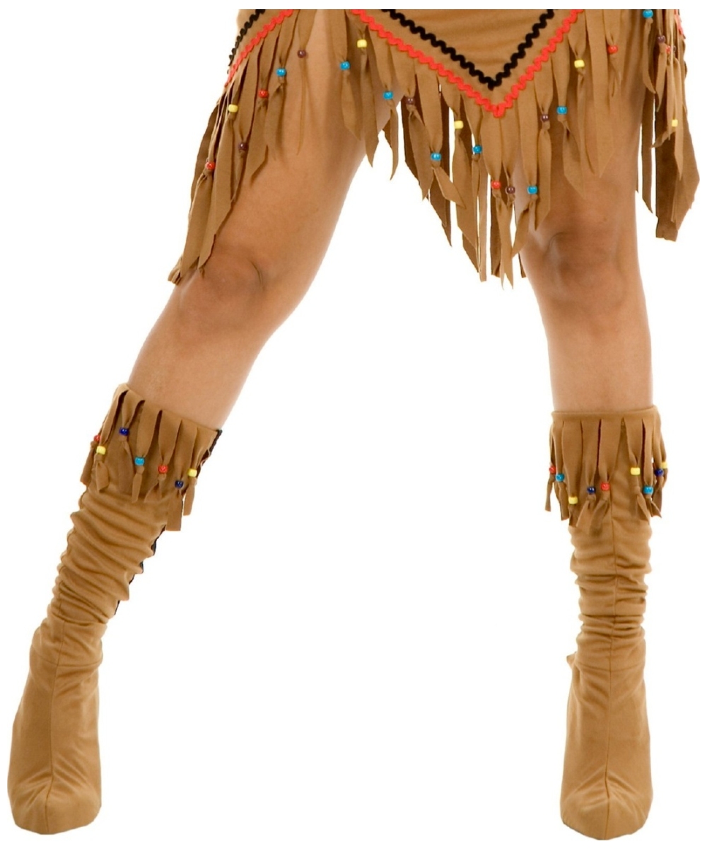  Indian Maiden Suede Boot Covers