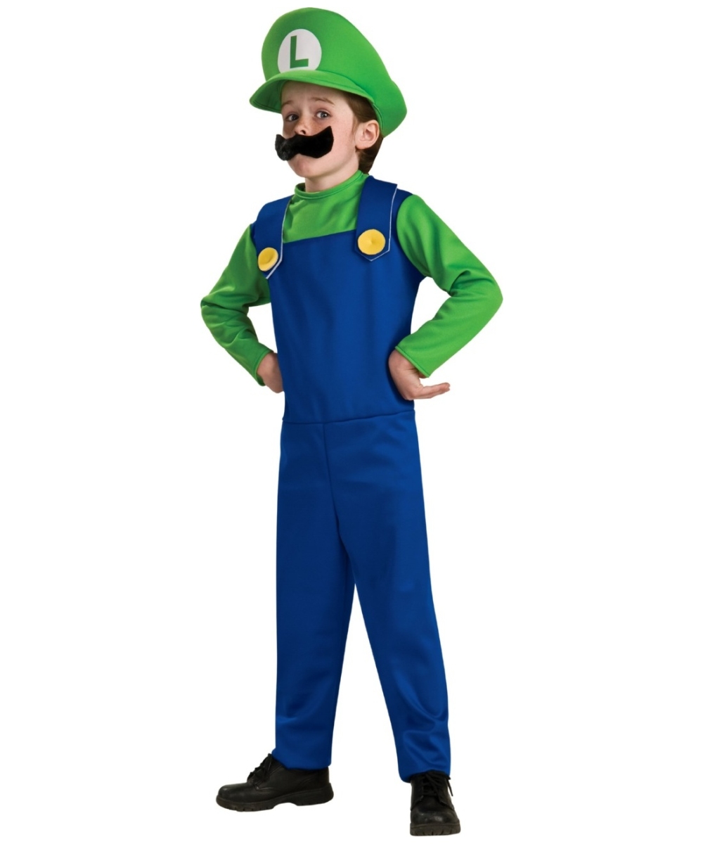 Luigi Kids Mario Costume - Kids Mario Costumes